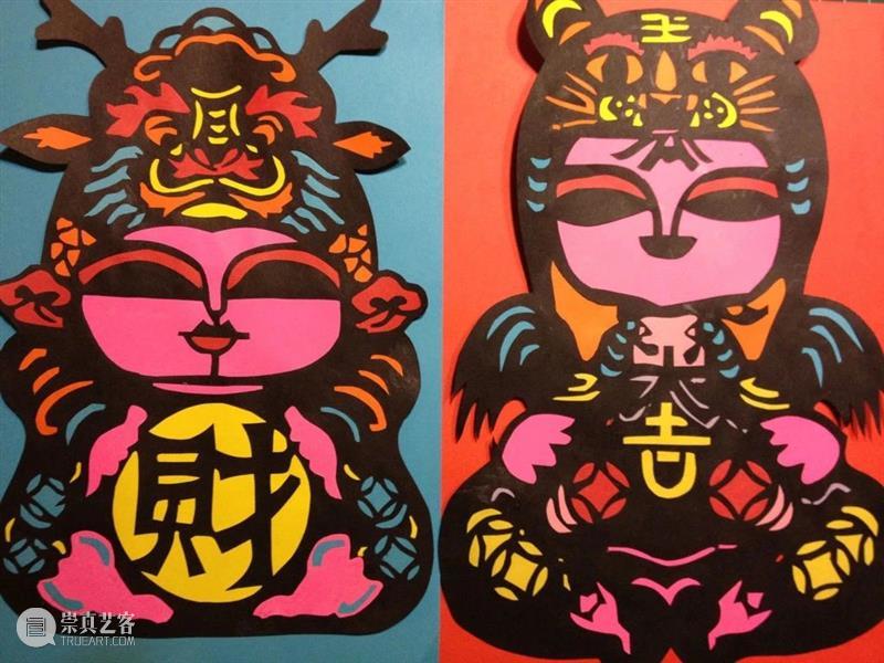 【新春活动】正月初五 | 拼色剪纸：财神到！ 新春 活动 拼色剪纸 财神 上海 市民 终身 文化 艺术 基地 崇真艺客