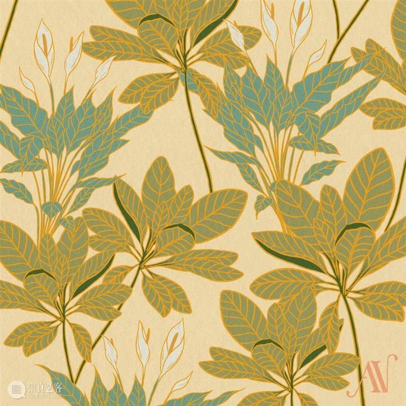 古典纹样素材 古典 纹样 素材 菲律宾 插画家 图案 设计师 Alyanna Nebreja 植物 崇真艺客