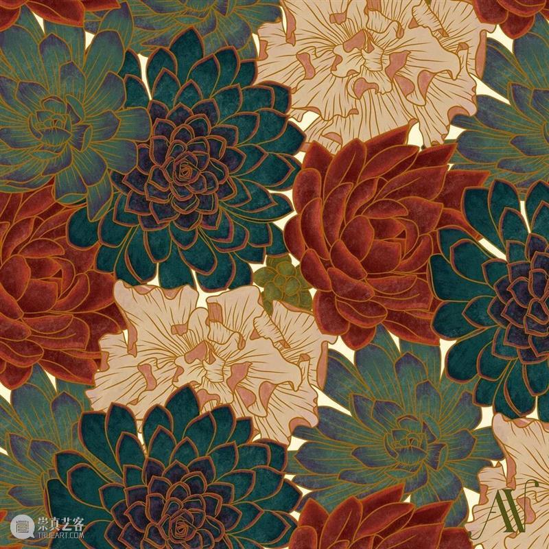 古典纹样素材 古典 纹样 素材 菲律宾 插画家 图案 设计师 Alyanna Nebreja 植物 崇真艺客