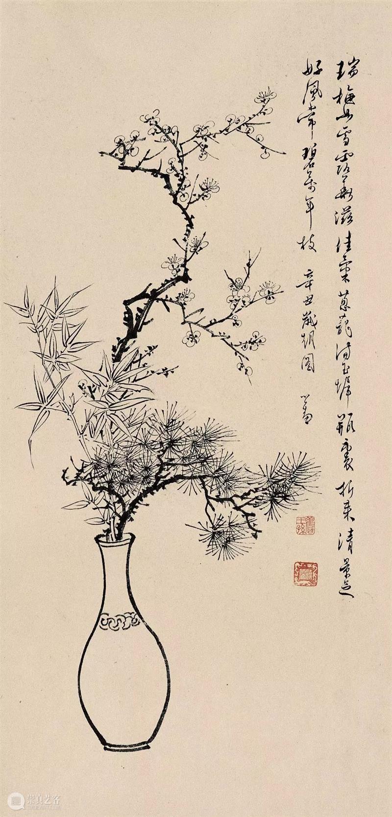 节日里的美术馆——关于春节的艺术作品（二） 艺术 作品 节日 美术馆 假期 年味 气息 工作 齐白石 中国 崇真艺客