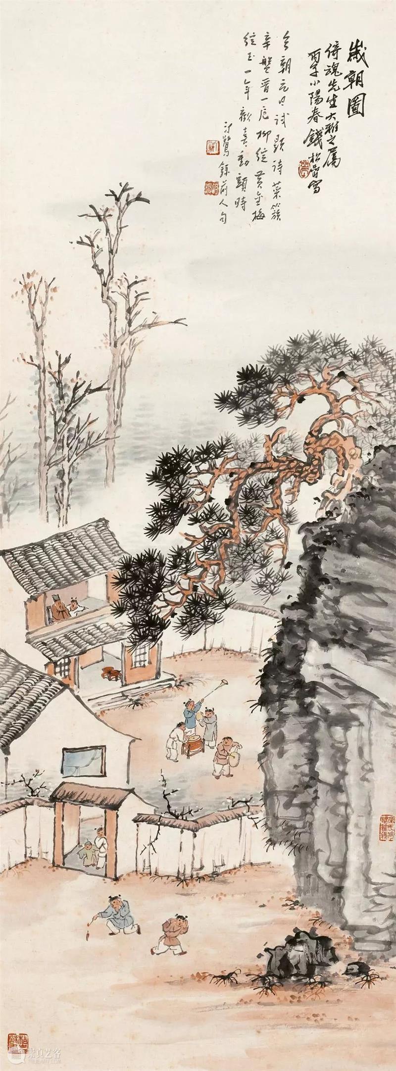 节日里的美术馆——关于春节的艺术作品（二） 艺术 作品 节日 美术馆 假期 年味 气息 工作 齐白石 中国 崇真艺客