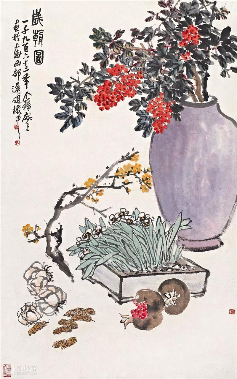 节日里的美术馆——关于春节的艺术作品（二） 艺术 作品 节日 美术馆 假期 年味 气息 工作 齐白石 中国 崇真艺客
