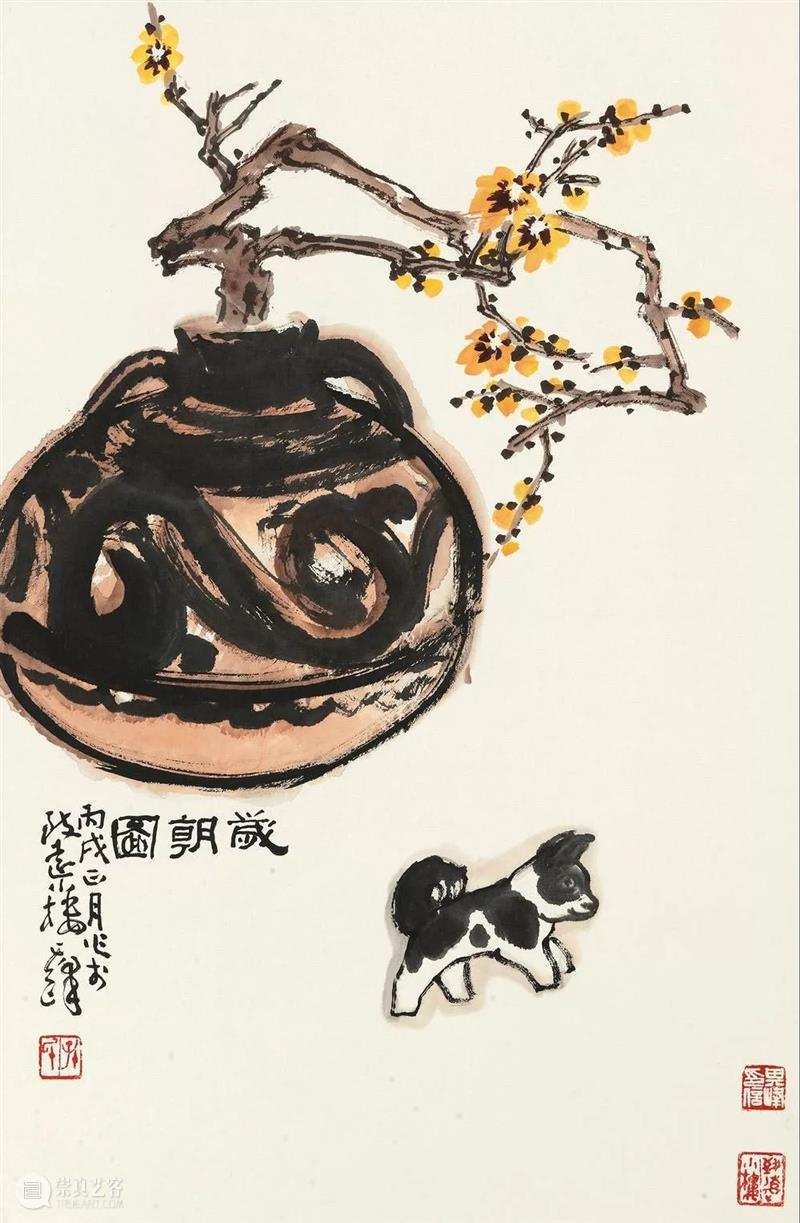 节日里的美术馆——关于春节的艺术作品（二） 艺术 作品 节日 美术馆 假期 年味 气息 工作 齐白石 中国 崇真艺客