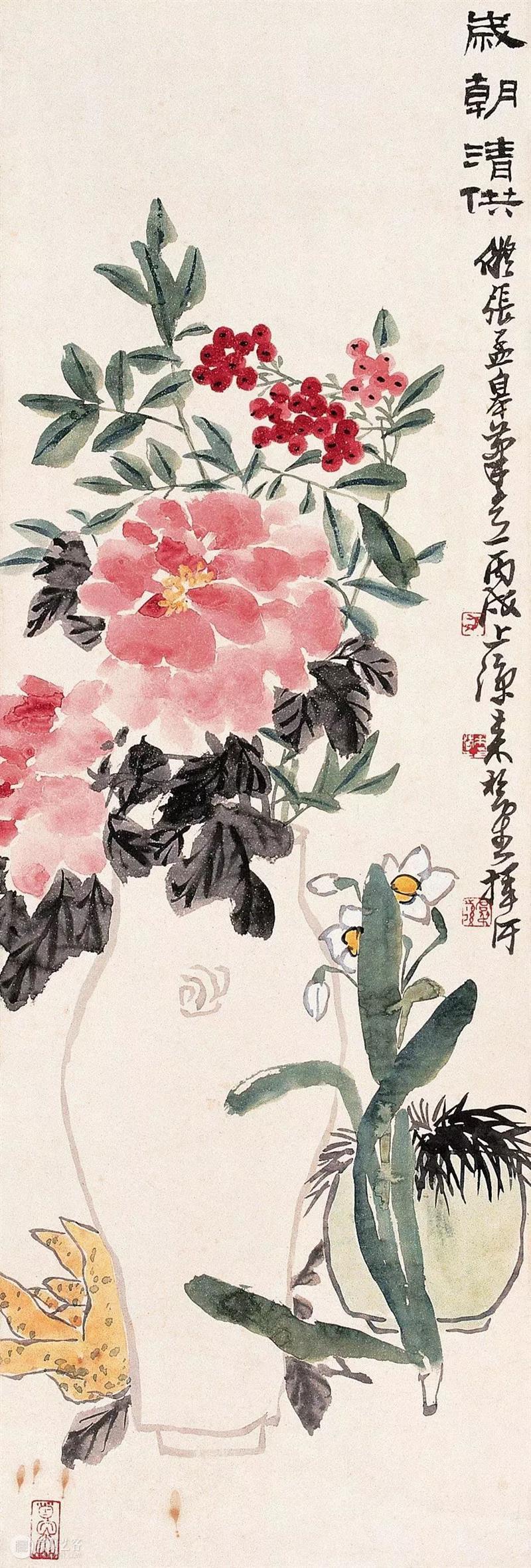 节日里的美术馆——关于春节的艺术作品（二） 艺术 作品 节日 美术馆 假期 年味 气息 工作 齐白石 中国 崇真艺客