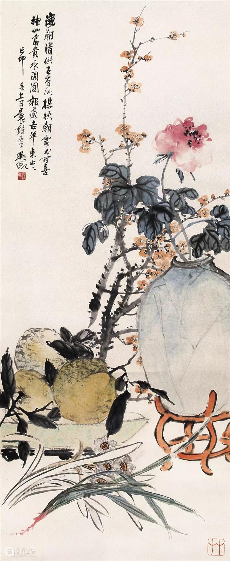 节日里的美术馆——关于春节的艺术作品（二） 艺术 作品 节日 美术馆 假期 年味 气息 工作 齐白石 中国 崇真艺客