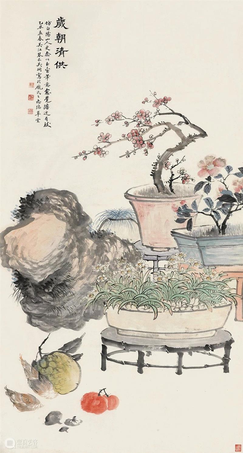 节日里的美术馆——关于春节的艺术作品（二） 艺术 作品 节日 美术馆 假期 年味 气息 工作 齐白石 中国 崇真艺客