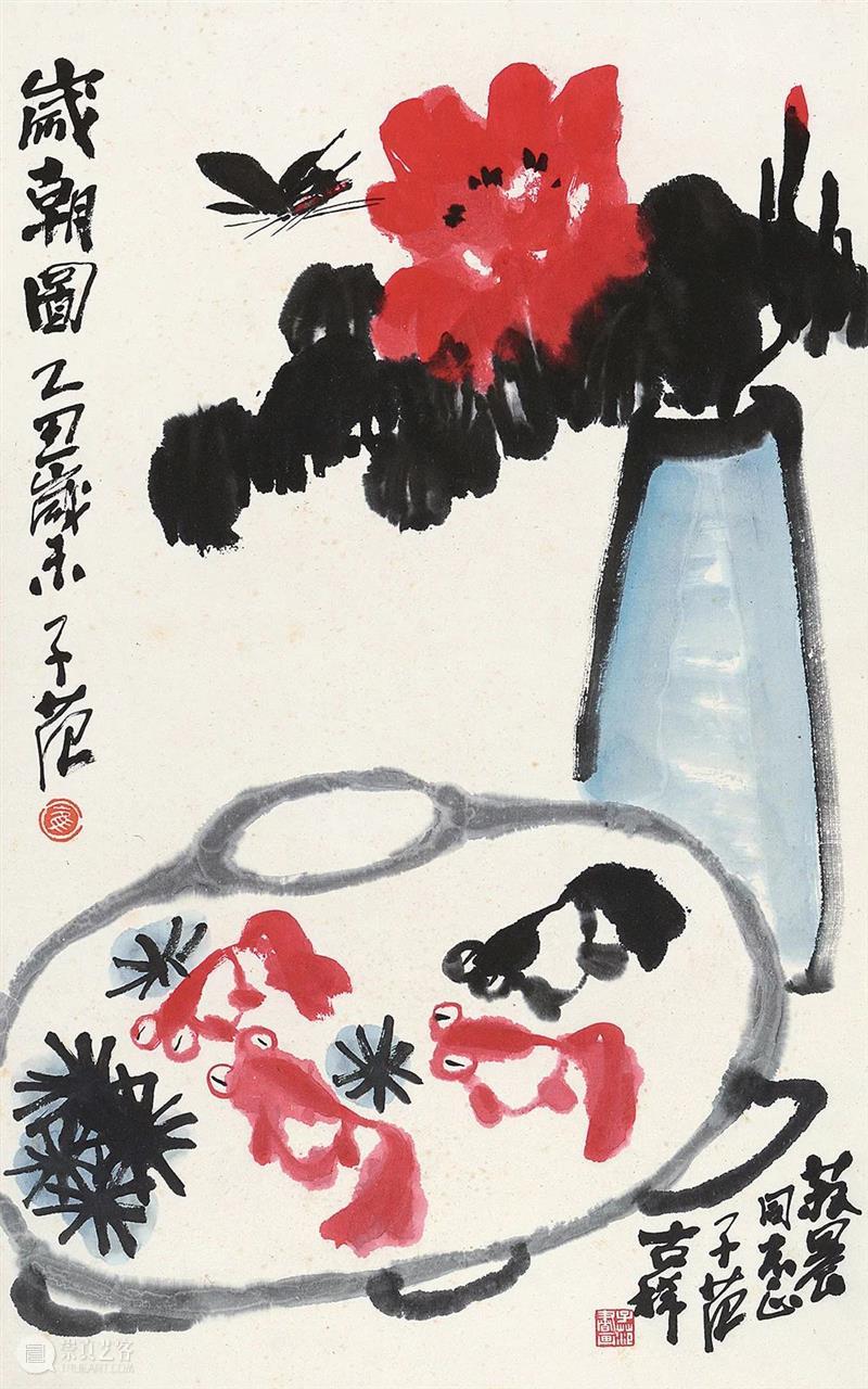 节日里的美术馆——关于春节的艺术作品（二） 艺术 作品 节日 美术馆 假期 年味 气息 工作 齐白石 中国 崇真艺客