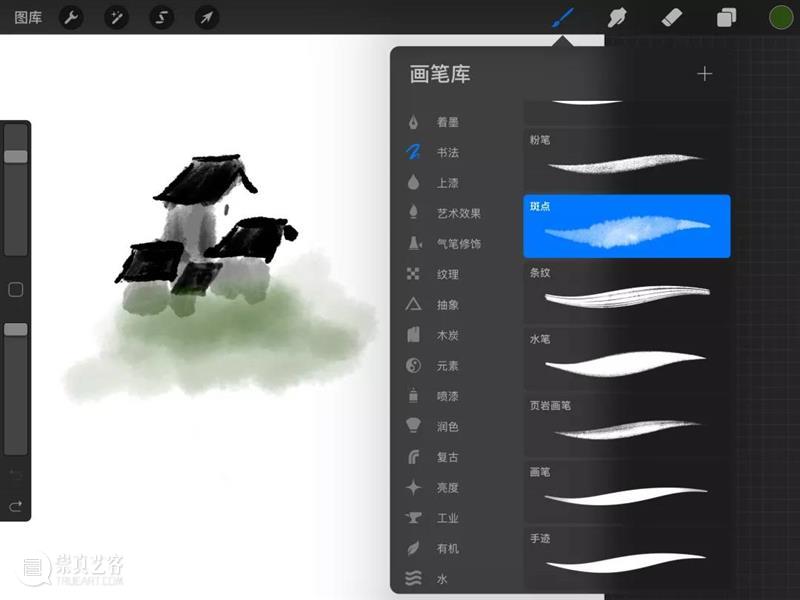 如何识别画里的各种皴法？ 皴法 周华健 国画 山石 树木 肌理 手法 物体 轮廓 以外 崇真艺客