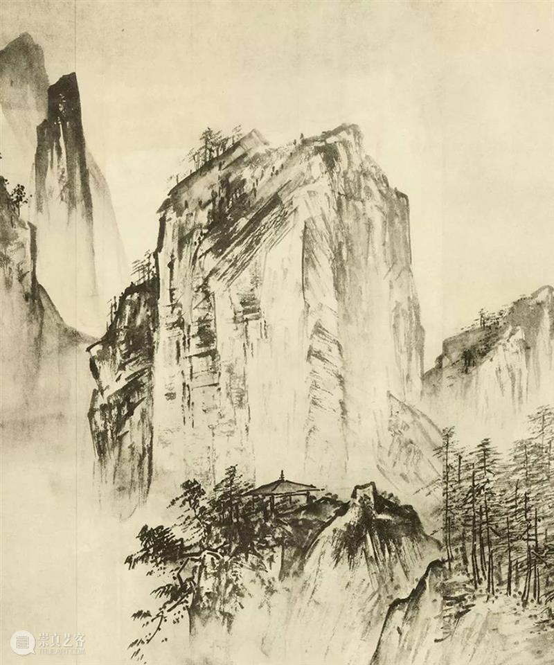 如何识别画里的各种皴法？ 皴法 周华健 国画 山石 树木 肌理 手法 物体 轮廓 以外 崇真艺客