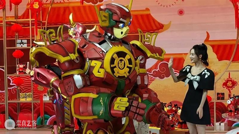 “机甲生肖牛”首登春晚，2021年牛起来！ 机甲 生肖 春晚 本文 微信公众号 中央美术学院 学生 工作 央视春晚 歌舞 崇真艺客