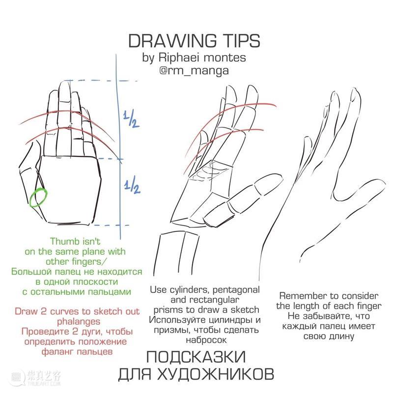 人体绘画的常见误区，你中招了吗？ 人体 绘画 误区 manga 作品 往期 好文 纹样 素材 铅笔 崇真艺客