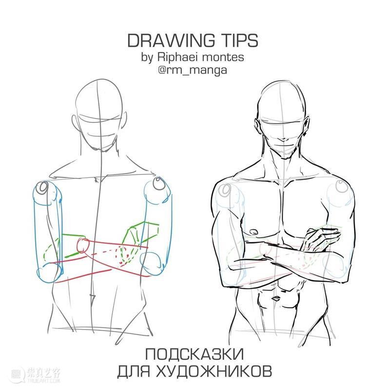 人体绘画的常见误区，你中招了吗？ 人体 绘画 误区 manga 作品 往期 好文 纹样 素材 铅笔 崇真艺客
