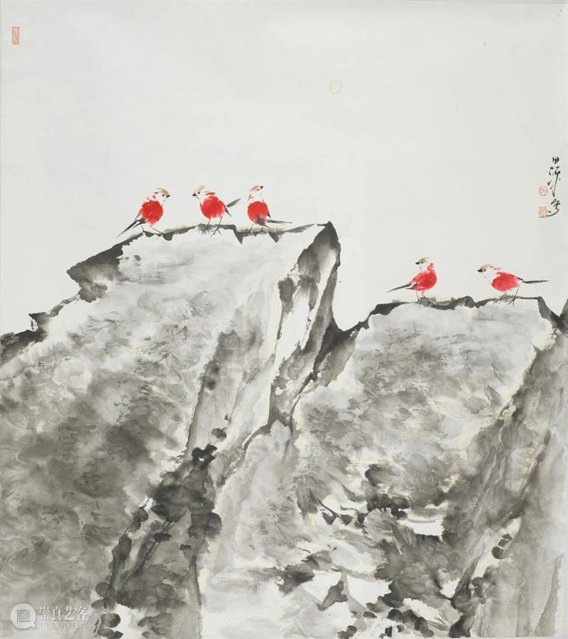 履新|第六届杭州中国画双年展·中堂篇 杭州 中国 双年展 中堂 内容 摘要 雅集 浙江美术馆 手卷 册页 崇真艺客
