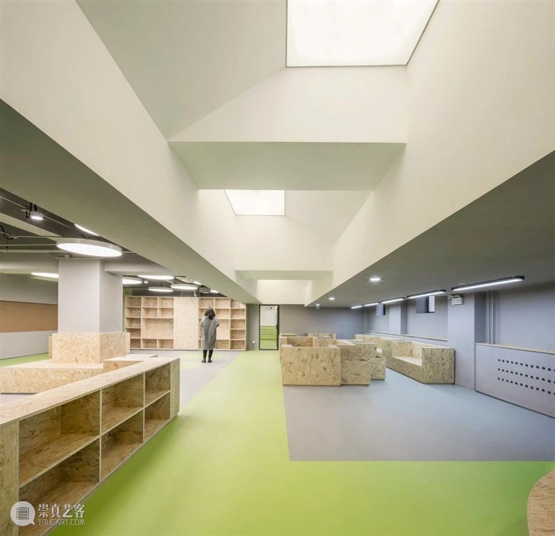 北京广安门内街道文化活动中心，植入几何体 / MAT 超级建筑事务所 建筑 文化 中心 几何体 MAT 事务所 北京 广安门内街道 空间 唐康 崇真艺客