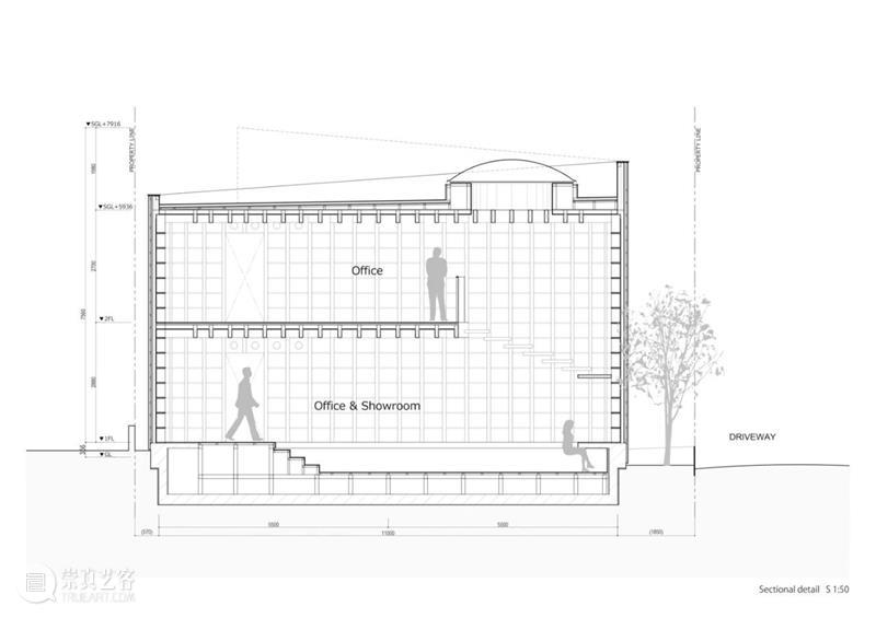 Maruhon 木制造商办公室及展厅 / KATORI archi+design associates 办公室 展厅 制造商 Maruho Mizusaki 福冈市 住宅区 Maruhon 日本 西部 崇真艺客