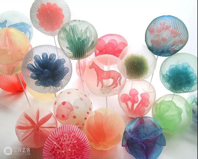 【IFA-艺术赏析】Mariko Kusumoto | 一起走进空灵薄纱的海洋世界 Mariko 艺术 IFA 薄纱 海洋世界 面料 透明感 层次 部件 趣味 崇真艺客