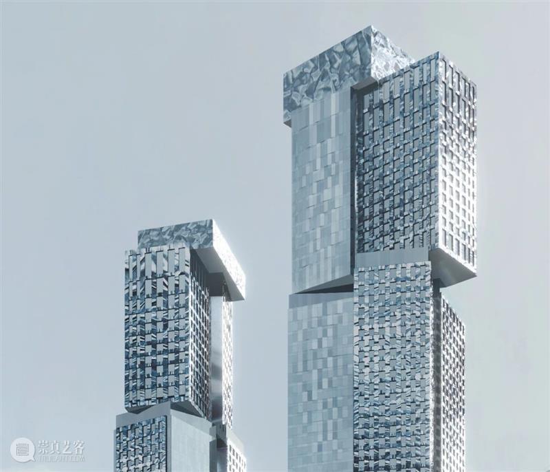 弗兰克·盖里事务所最高建筑：‘多伦多双塔楼’方案公布 弗兰克 盖里 建筑 事务所 多伦多 双塔楼 方案 LLP 地标公寓 塔楼 崇真艺客