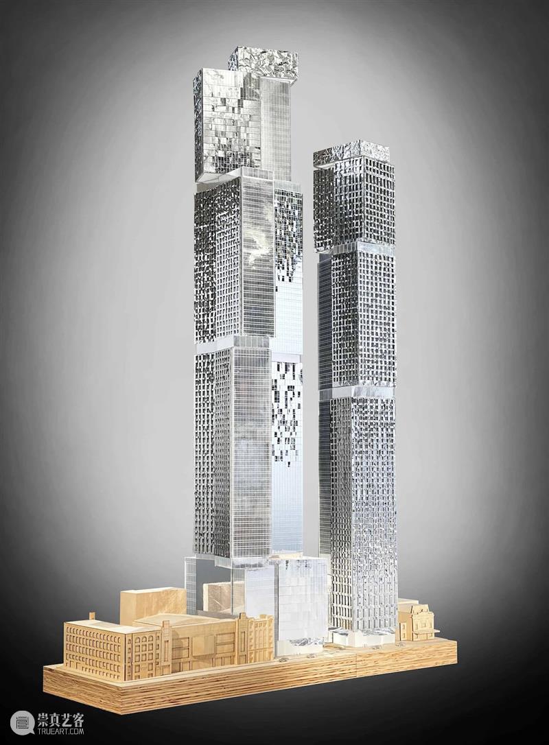 弗兰克·盖里事务所最高建筑：‘多伦多双塔楼’方案公布 弗兰克 盖里 建筑 事务所 多伦多 双塔楼 方案 LLP 地标公寓 塔楼 崇真艺客