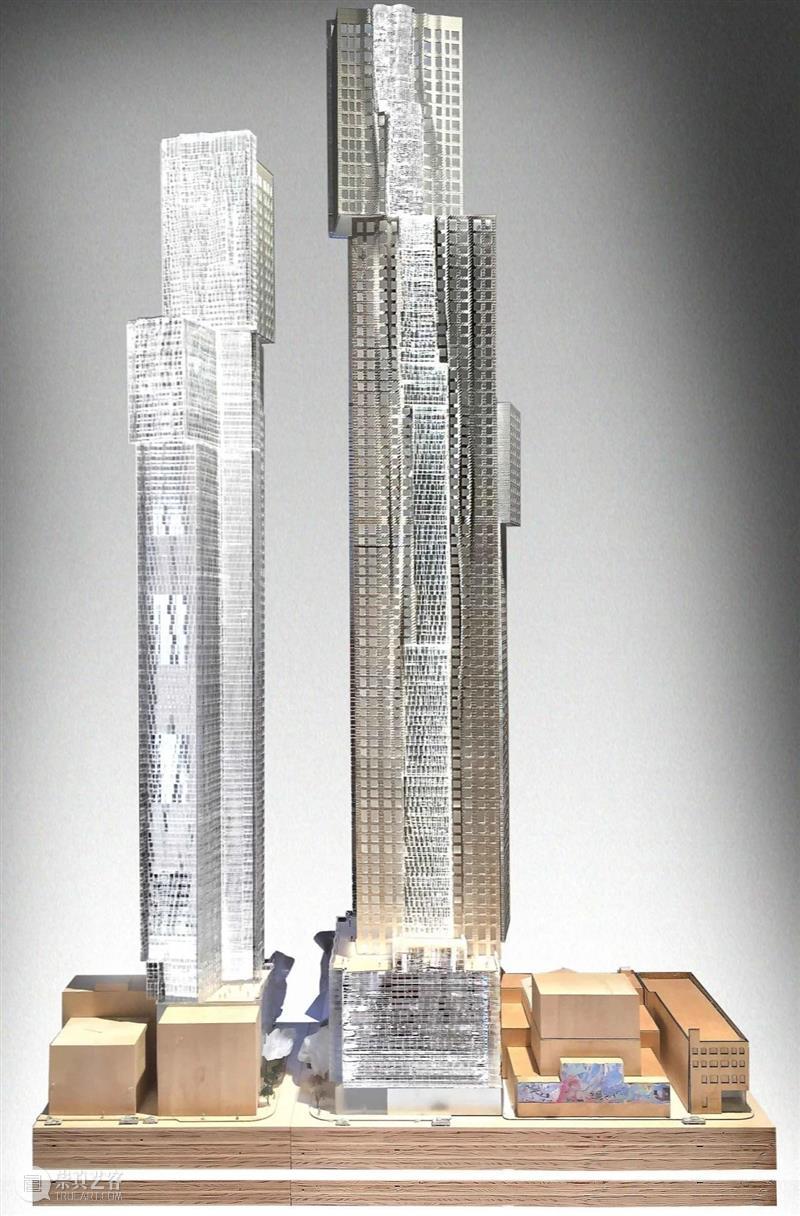 弗兰克·盖里事务所最高建筑：‘多伦多双塔楼’方案公布 弗兰克 盖里 建筑 事务所 多伦多 双塔楼 方案 LLP 地标公寓 塔楼 崇真艺客