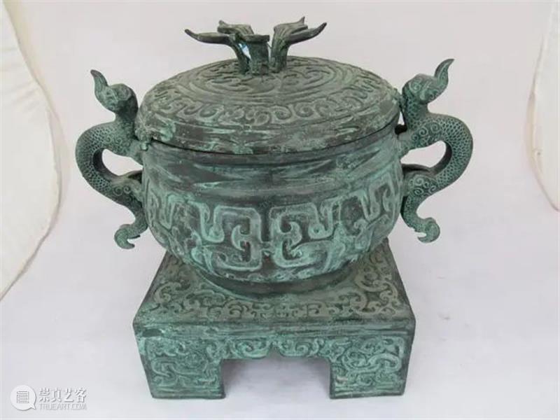 简述一下，商朝的青铜器及其用途（食器）  青铜器鉴赏 用途 商朝 青铜器 食器 鼎鼎 现今 东西 鱼肉 形状 圆腹 崇真艺客