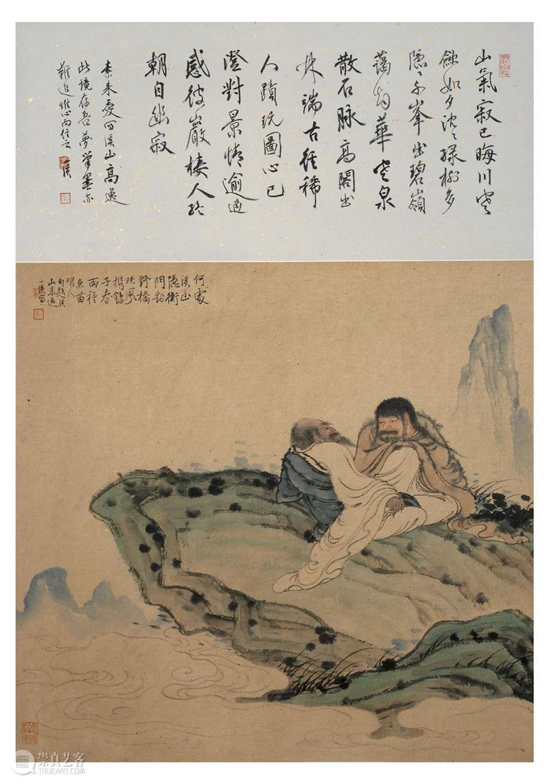 以文化的方式介入绘画—从周颢“溪山高隐”系列谈起  梅繁 周颢 文化 方式 绘画 溪山 高隐 系列 钟孺乾 沈伟 新春 崇真艺客