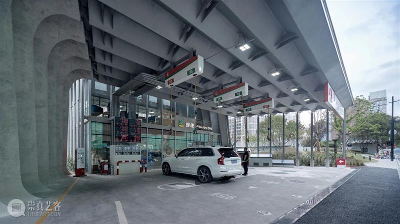 上海苏州河中石化加油站改造，钢折与砼折 / 同济原作设计工作室 视频资讯 ADCNews 原作 工作室 上海 同济 苏州河中石化加油站 章鱼 中石化一号加油站 苏州 河边 滨河 崇真艺客