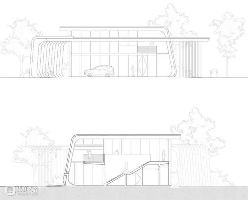 上海苏州河中石化加油站改造，钢折与砼折 / 同济原作设计工作室 视频资讯 ADCNews 原作 工作室 上海 同济 苏州河中石化加油站 章鱼 中石化一号加油站 苏州 河边 滨河 崇真艺客
