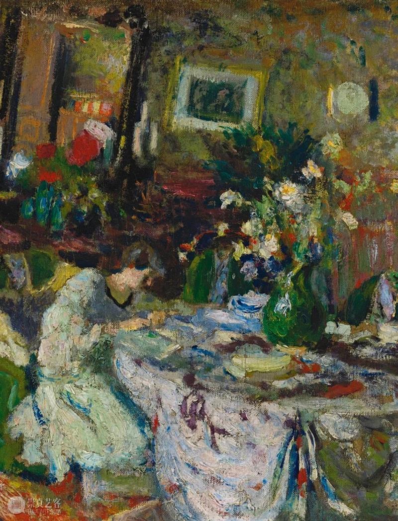 【IFA-艺术赏析】Edouard Vuillard | 纳比派画家  刘灿 Edouard 画家 艺术 IFA 法国 纳比派 古依索 图形 艺术家 维亚尔 崇真艺客