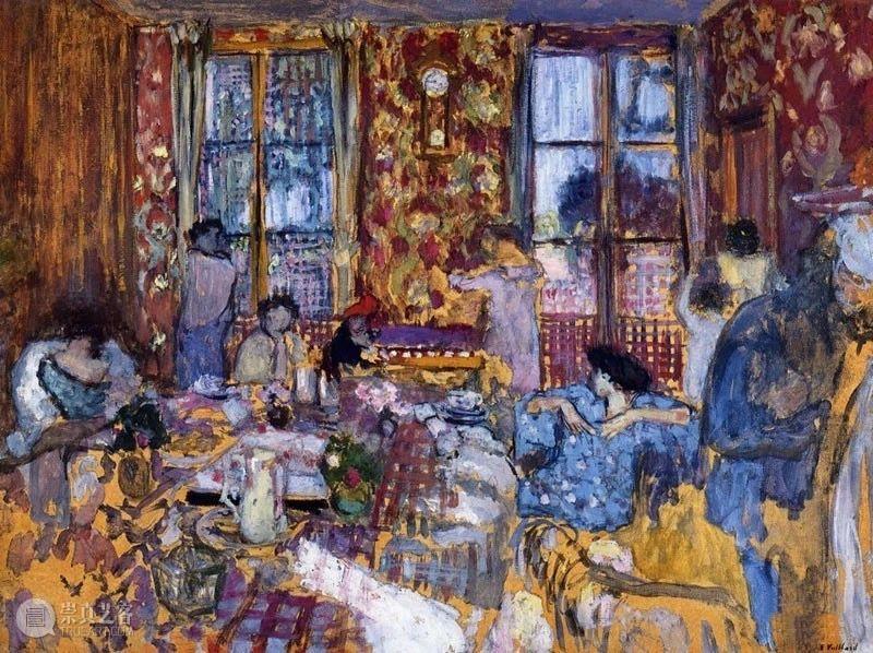 【IFA-艺术赏析】Edouard Vuillard | 纳比派画家  刘灿 Edouard 画家 艺术 IFA 法国 纳比派 古依索 图形 艺术家 维亚尔 崇真艺客