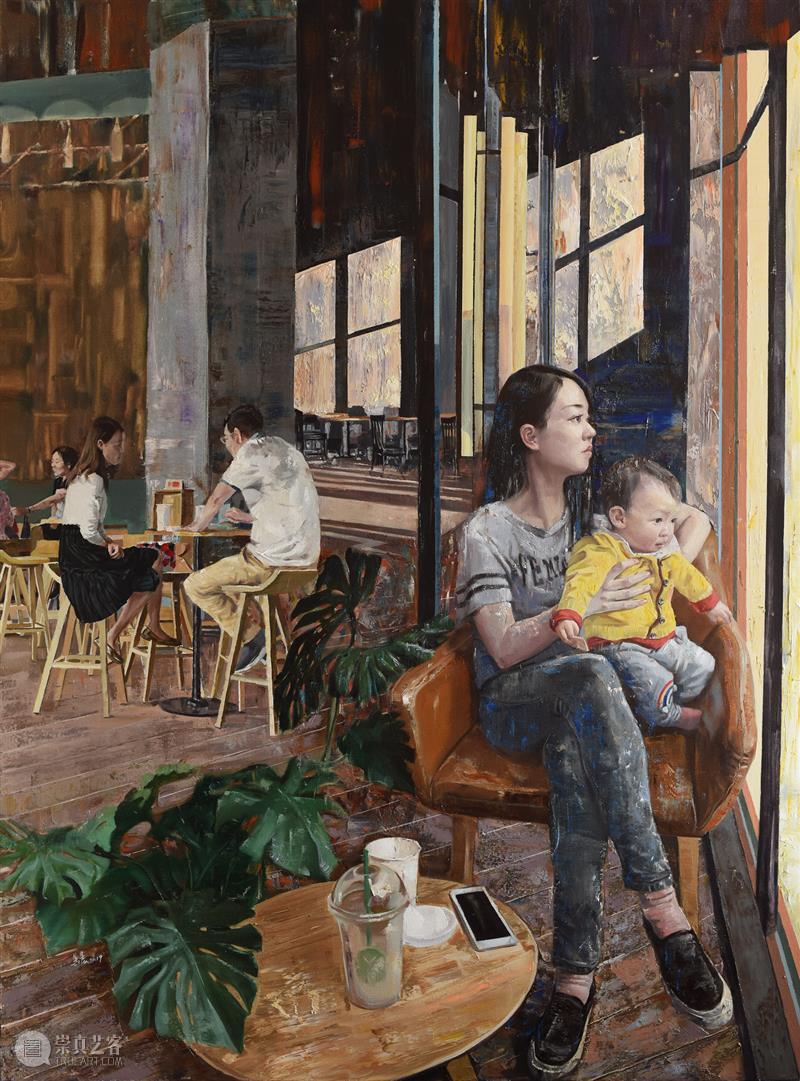 长安之音 | 推介参展作品及艺术家介绍：张宇、龚晨  西安美术馆 长安 作品 艺术家 张宇 龚晨 西安美术馆 西安 青年 双年展 油画展 崇真艺客