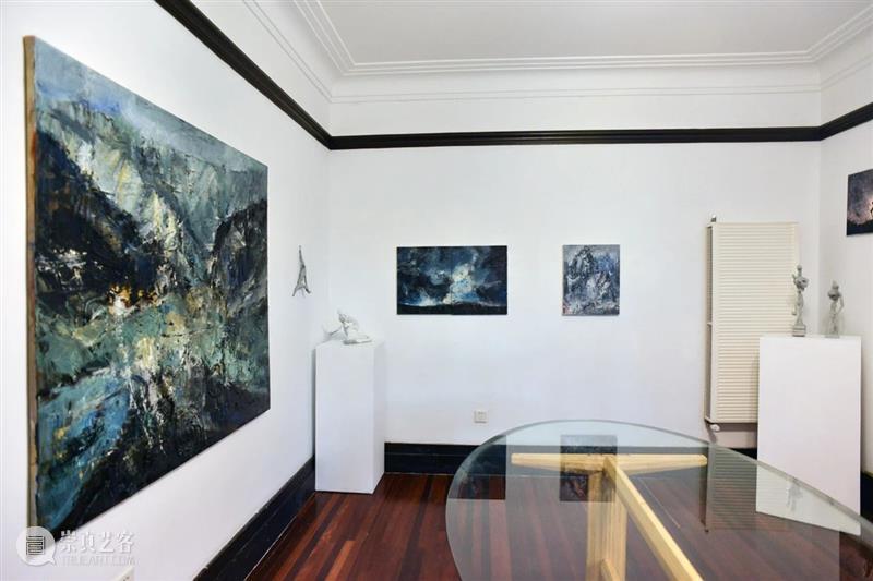 展览现场 | 「废墟的雨」Rainy Ruins ——曲岩个展 废墟 现场 曲岩 个展 Ruins Ruins曲 岩QU Yan 时间 熏依社画廊 崇真艺客