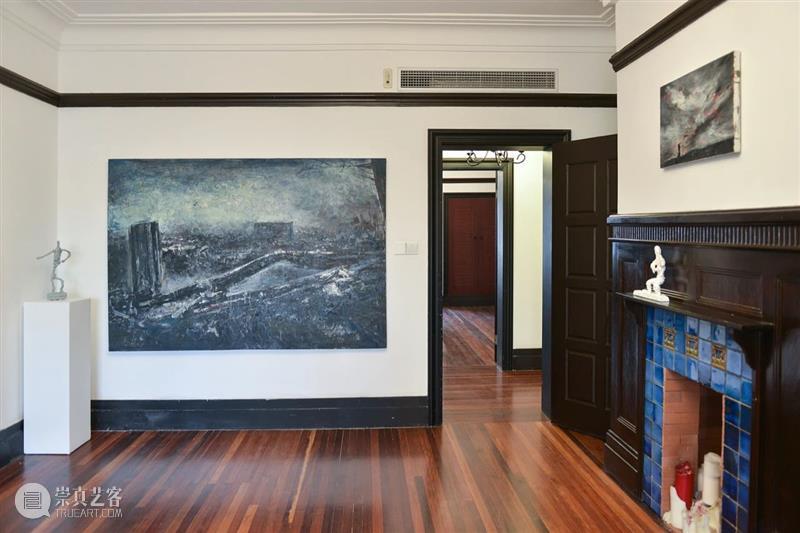 展览现场 | 「废墟的雨」Rainy Ruins ——曲岩个展 废墟 现场 曲岩 个展 Ruins Ruins曲 岩QU Yan 时间 熏依社画廊 崇真艺客