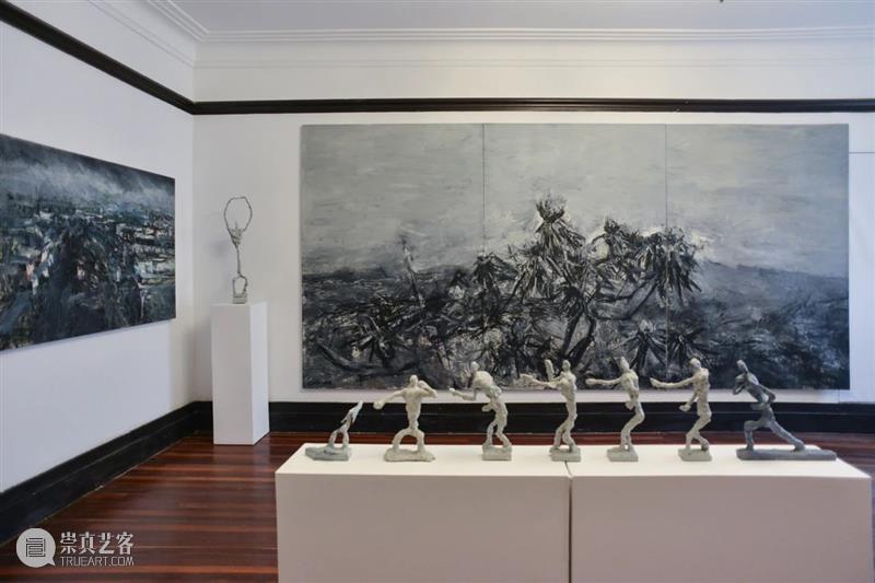 展览现场 | 「废墟的雨」Rainy Ruins ——曲岩个展 废墟 现场 曲岩 个展 Ruins Ruins曲 岩QU Yan 时间 熏依社画廊 崇真艺客