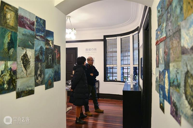 展览现场 | 「废墟的雨」Rainy Ruins ——曲岩个展 废墟 现场 曲岩 个展 Ruins Ruins曲 岩QU Yan 时间 熏依社画廊 崇真艺客