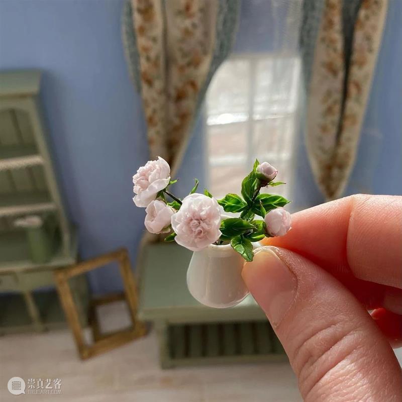 不敢相信自己的眼睛，这么mini的花卉居然做得这么逼真 ！ 眼睛 mini 花卉 END 崇真艺客