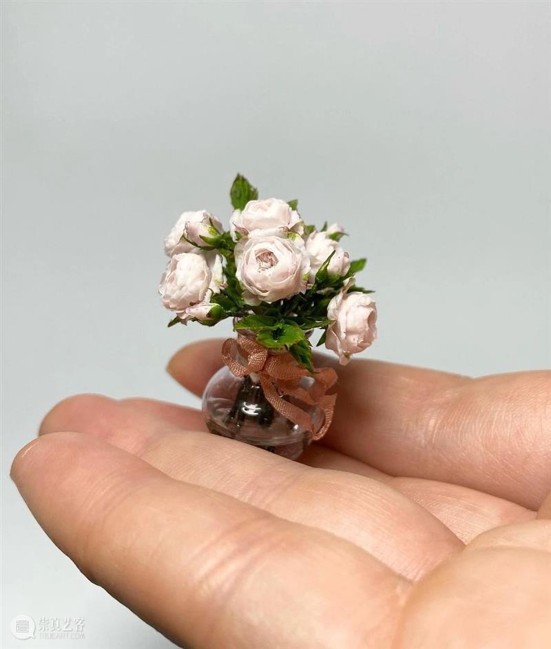 不敢相信自己的眼睛，这么mini的花卉居然做得这么逼真 ！ 眼睛 mini 花卉 END 崇真艺客
