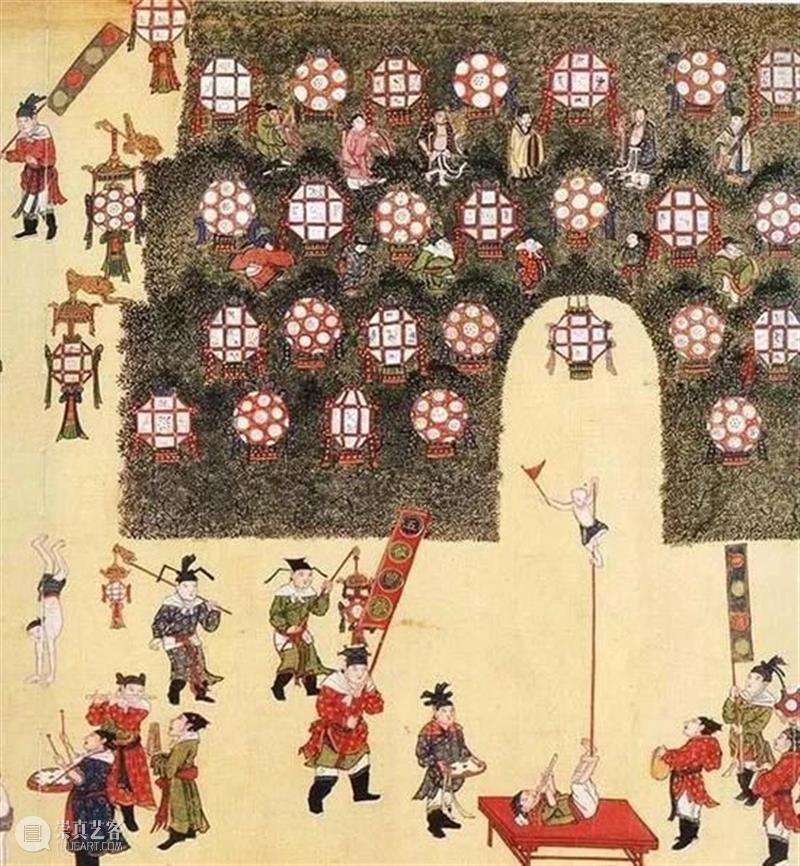 节日里的美术馆——关于春节的艺术作品（三） 节日 美术馆 艺术 作品 上元节 元夕 灯节 中国 时间 习俗 崇真艺客