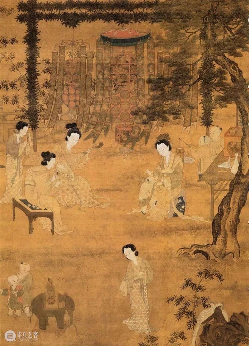 节日里的美术馆——关于春节的艺术作品（三） 节日 美术馆 艺术 作品 上元节 元夕 灯节 中国 时间 习俗 崇真艺客