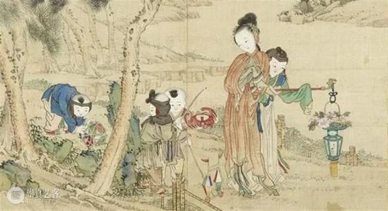 节日里的美术馆——关于春节的艺术作品（三） 节日 美术馆 艺术 作品 上元节 元夕 灯节 中国 时间 习俗 崇真艺客
