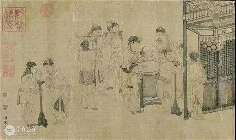 节日里的美术馆——关于春节的艺术作品（三） 节日 美术馆 艺术 作品 上元节 元夕 灯节 中国 时间 习俗 崇真艺客