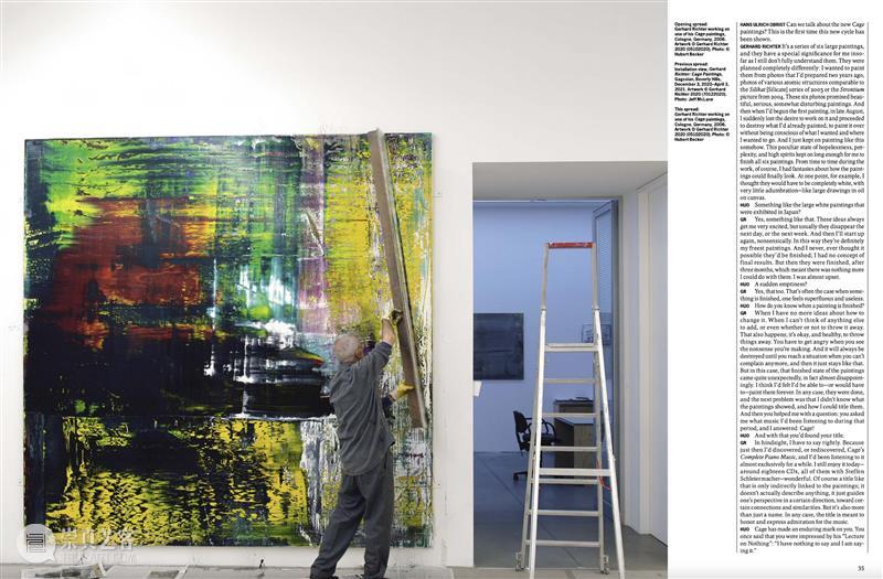 高古轩季刊2021年春季刊面市，可在线阅读 季刊 高古轩 刊面市 Richter Spring 杂志 艺术家 格哈德·里希特 早期 封面 崇真艺客
