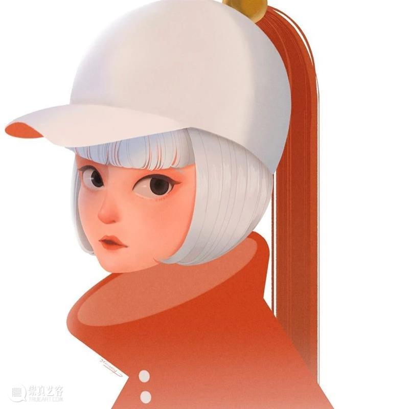 这是什么神仙配色 配色 神仙 日本 插画师@Choomoranma 人像 插画 风格 色彩 美感 作品 崇真艺客