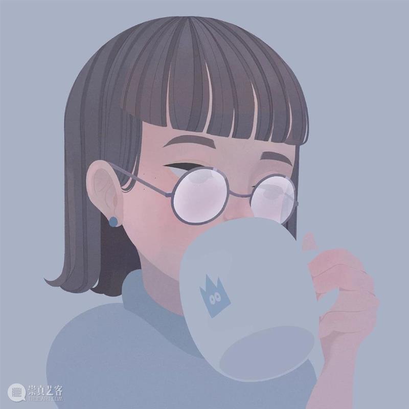 这是什么神仙配色 配色 神仙 日本 插画师@Choomoranma 人像 插画 风格 色彩 美感 作品 崇真艺客