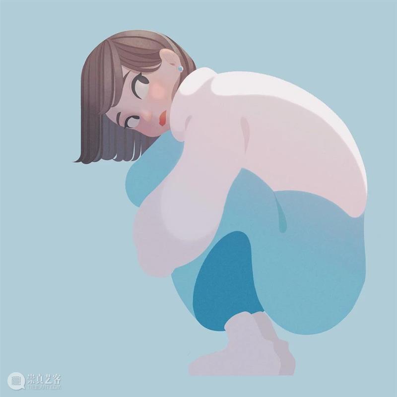 这是什么神仙配色 配色 神仙 日本 插画师@Choomoranma 人像 插画 风格 色彩 美感 作品 崇真艺客