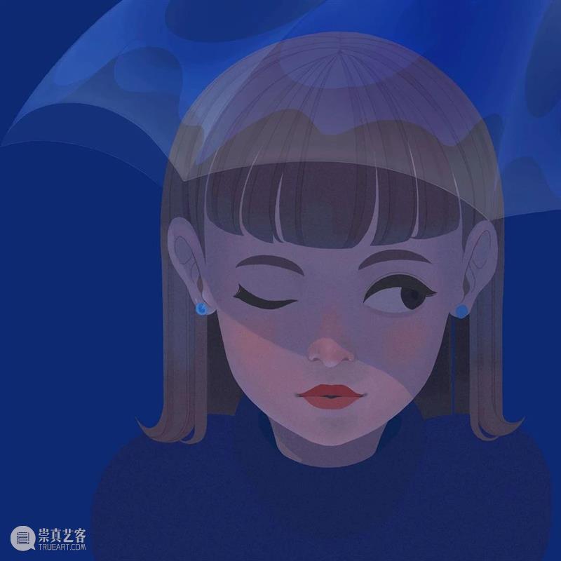 这是什么神仙配色 配色 神仙 日本 插画师@Choomoranma 人像 插画 风格 色彩 美感 作品 崇真艺客
