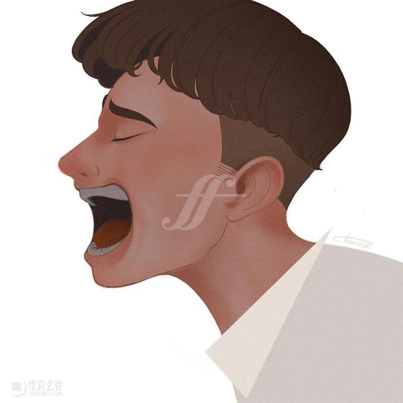 这是什么神仙配色 配色 神仙 日本 插画师@Choomoranma 人像 插画 风格 色彩 美感 作品 崇真艺客