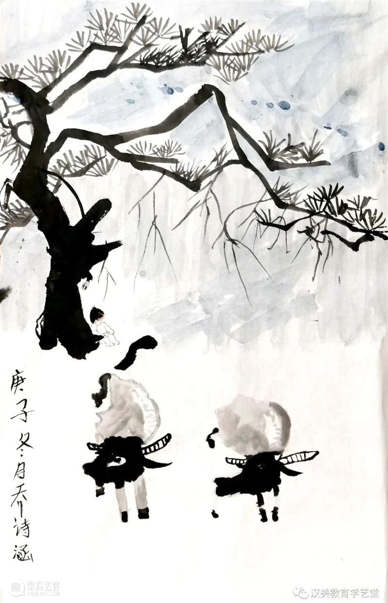 金牛一跃欣复始——汉美小学员和指导教师又双叒叕获奖啦! 汉美 学员 金牛一跃欣复始 教师 又双叒叕 证书 艺术 海洋 新学期 牛年 崇真艺客