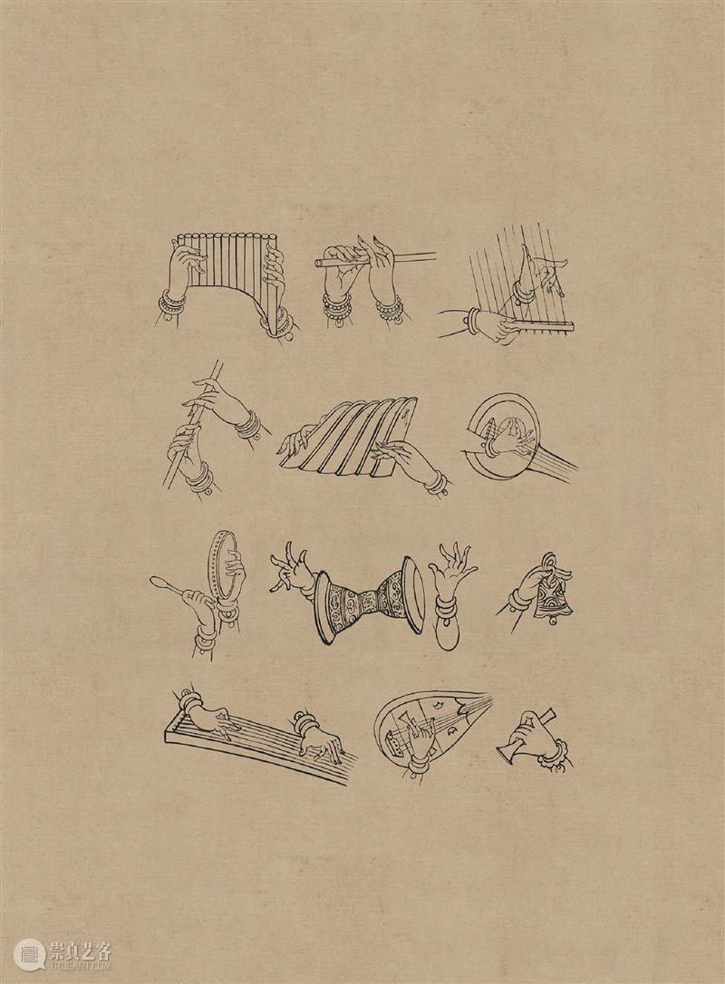 图集丨莫高窟石窟线描稿200图  中国舞台美术学会 崇真艺客