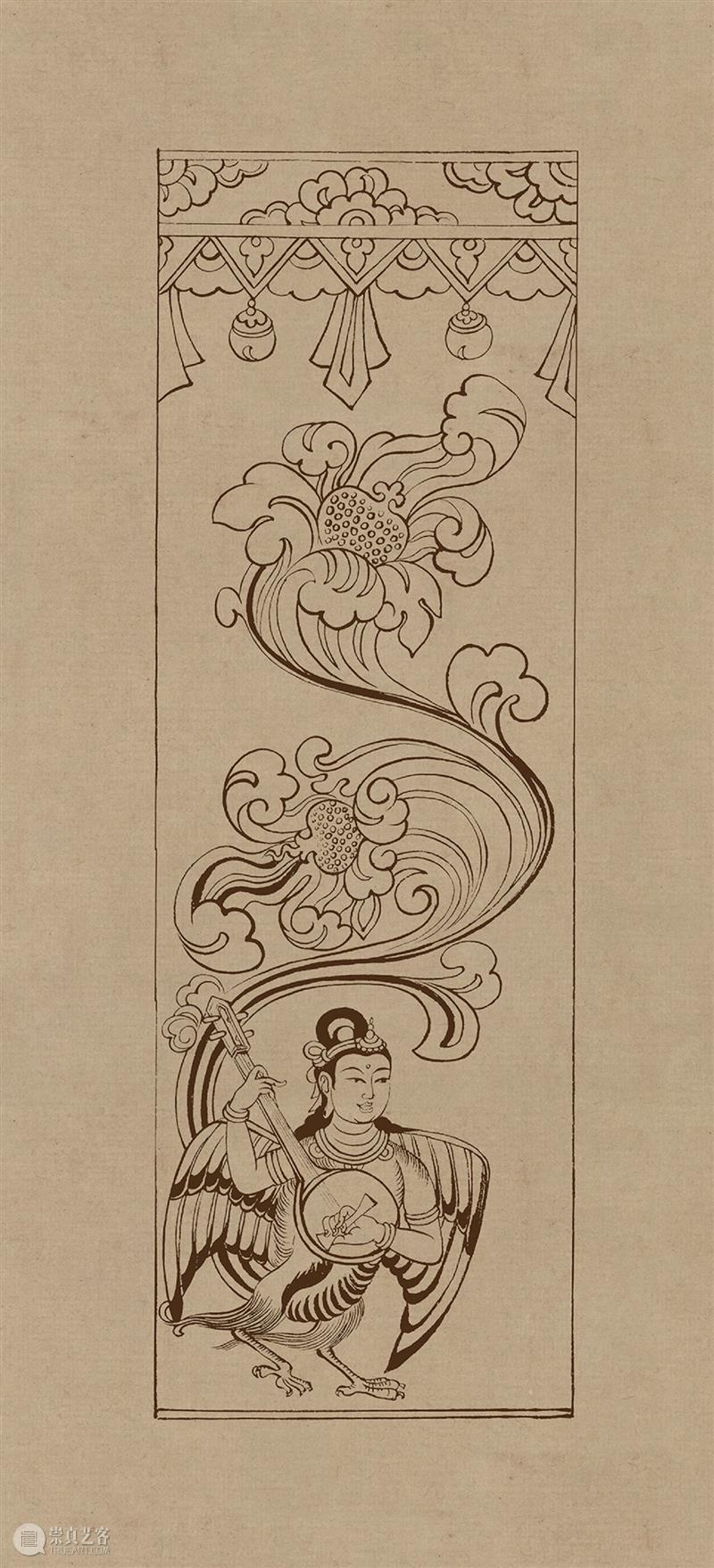 图集丨莫高窟石窟线描稿200图  中国舞台美术学会 崇真艺客