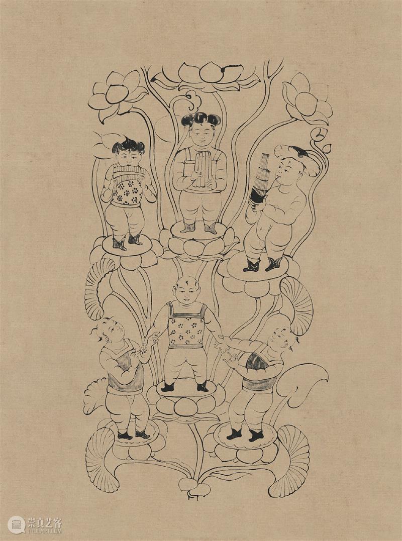 图集丨莫高窟石窟线描稿200图  中国舞台美术学会 崇真艺客